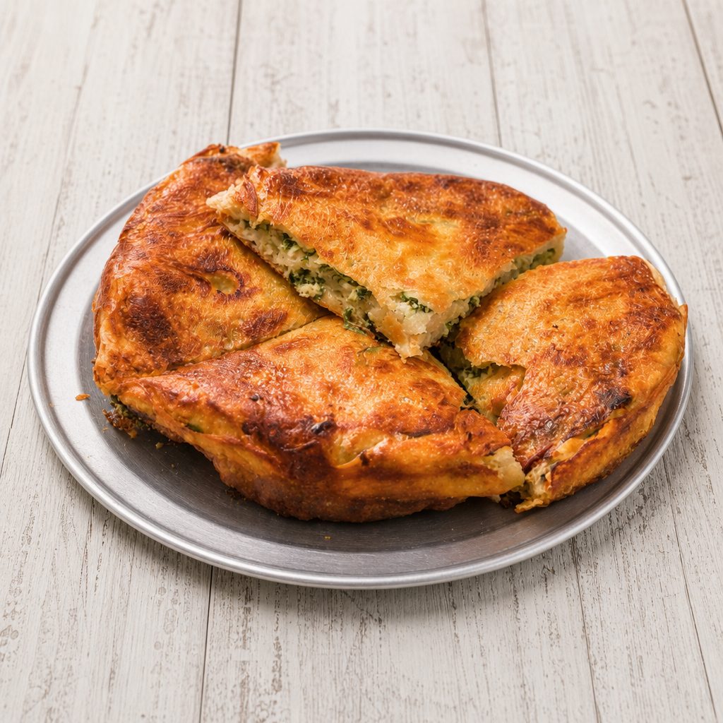Burek spinach.